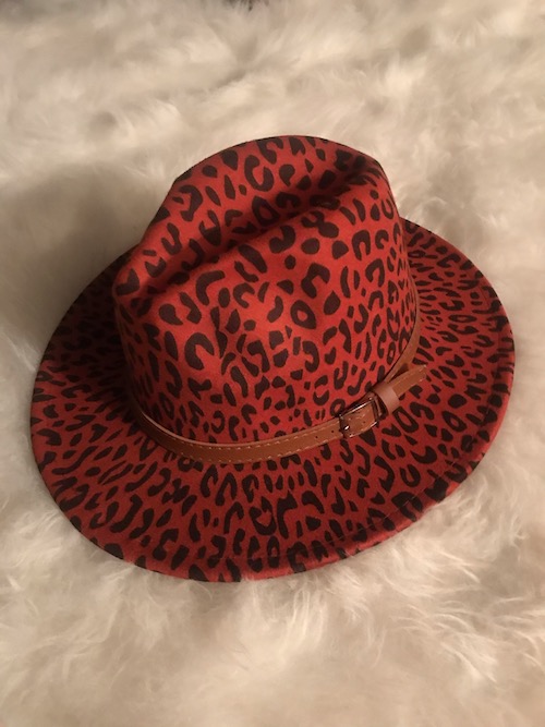 leopard fedora